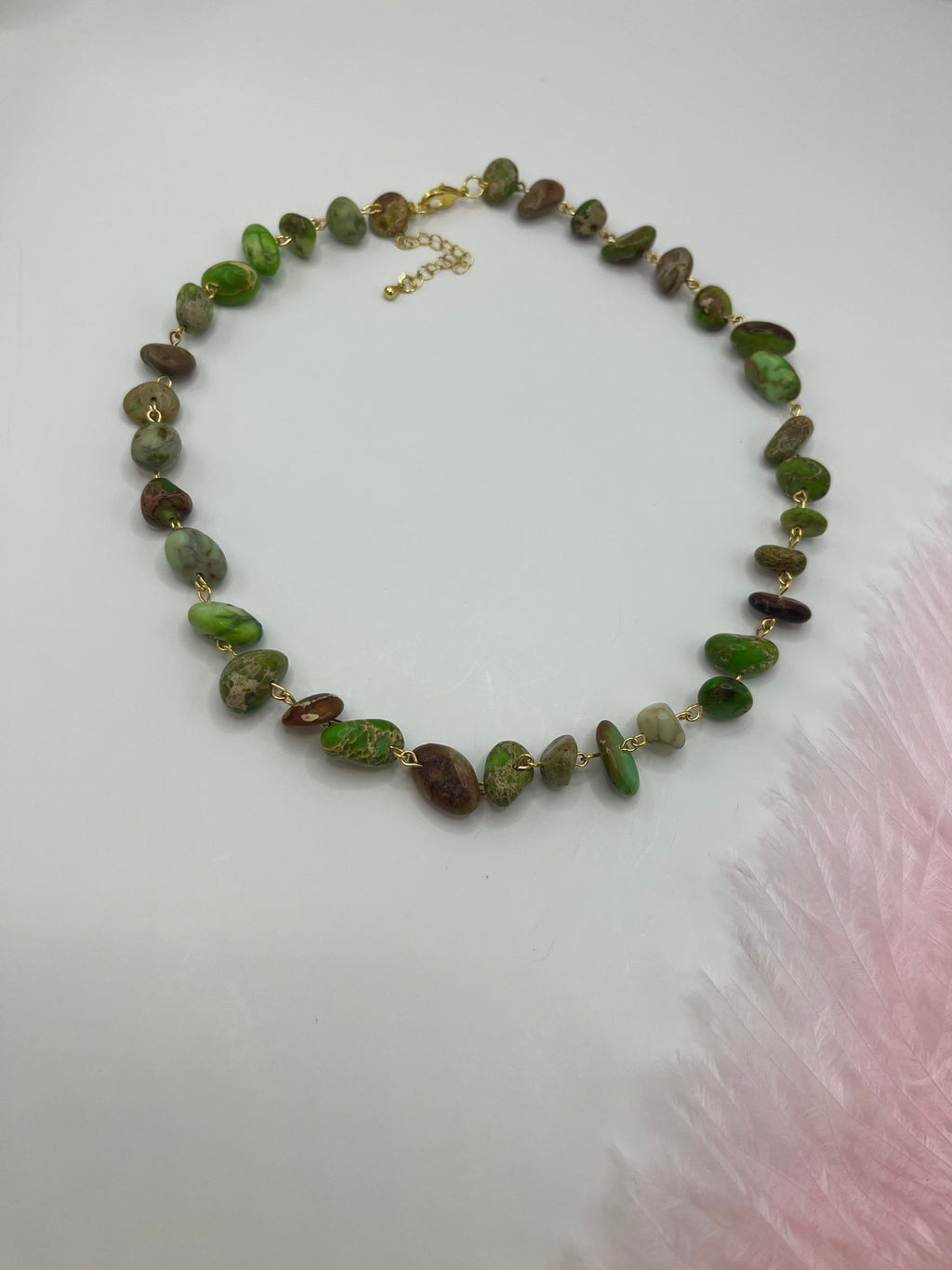 Natural Imperial Jasper 3-in-1 Necklace – Transformable Design