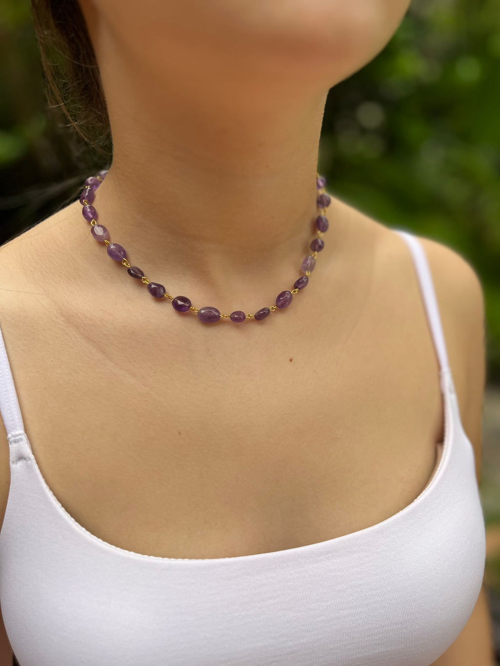 Amethyst 3-in-1 Necklace – Convertible Design