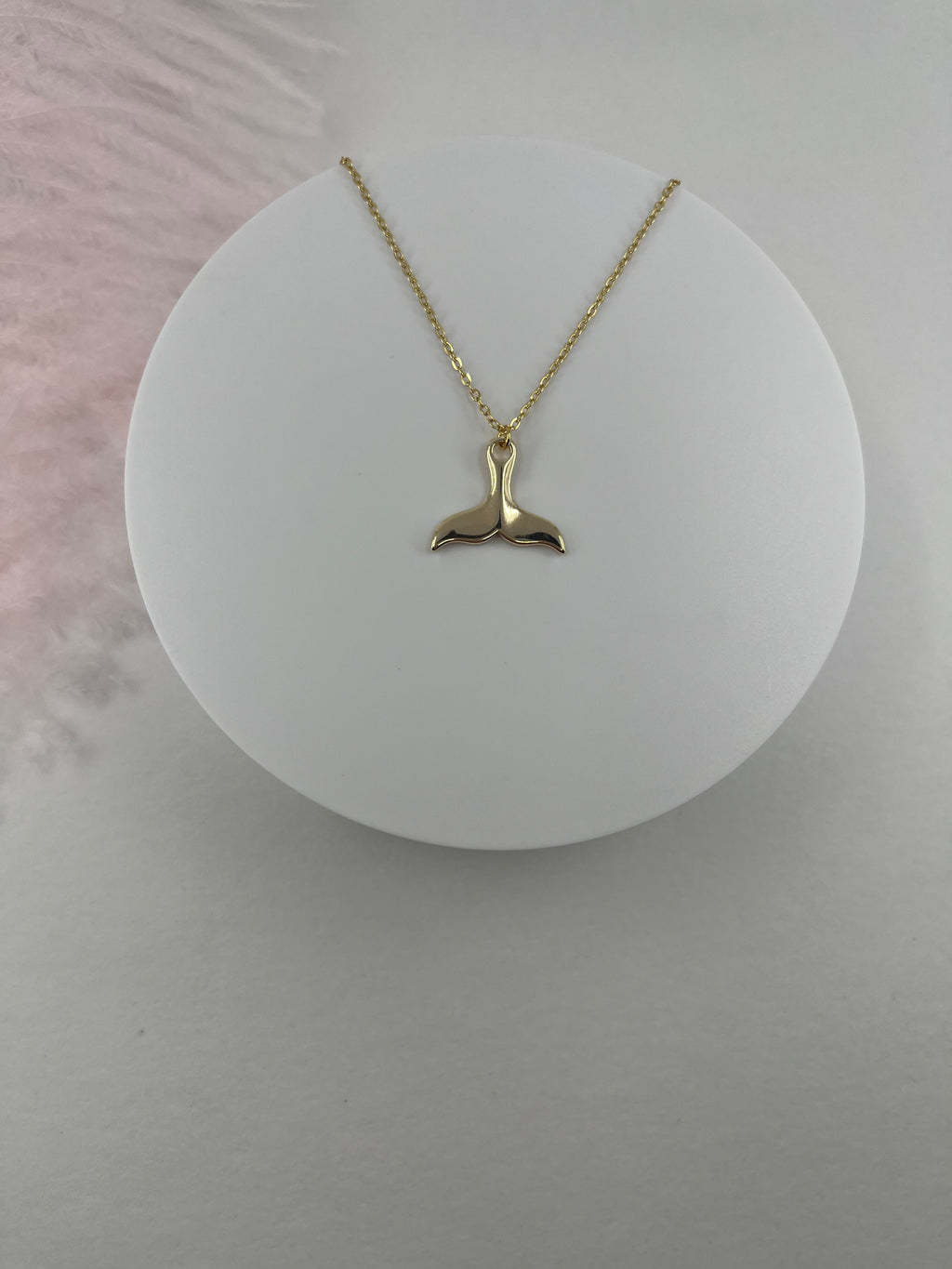 Mermaid tail Choker Necklace, Real 18K Gold Plated