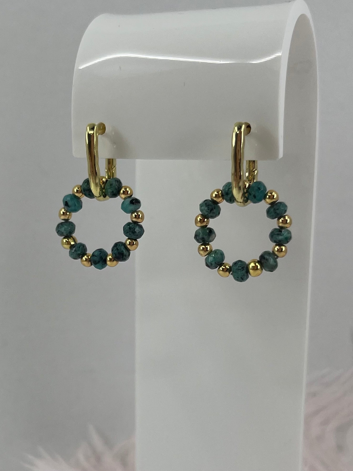 Natural Malaysia Jade Earrings