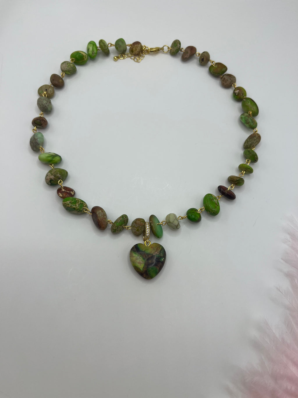 Natural Imperial Jasper 3-in-1 Necklace – Transformable Design