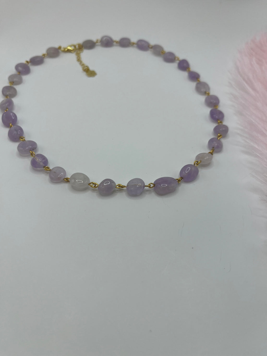 Amethyst 3-in-1 Necklace – Convertible Design, light lilac