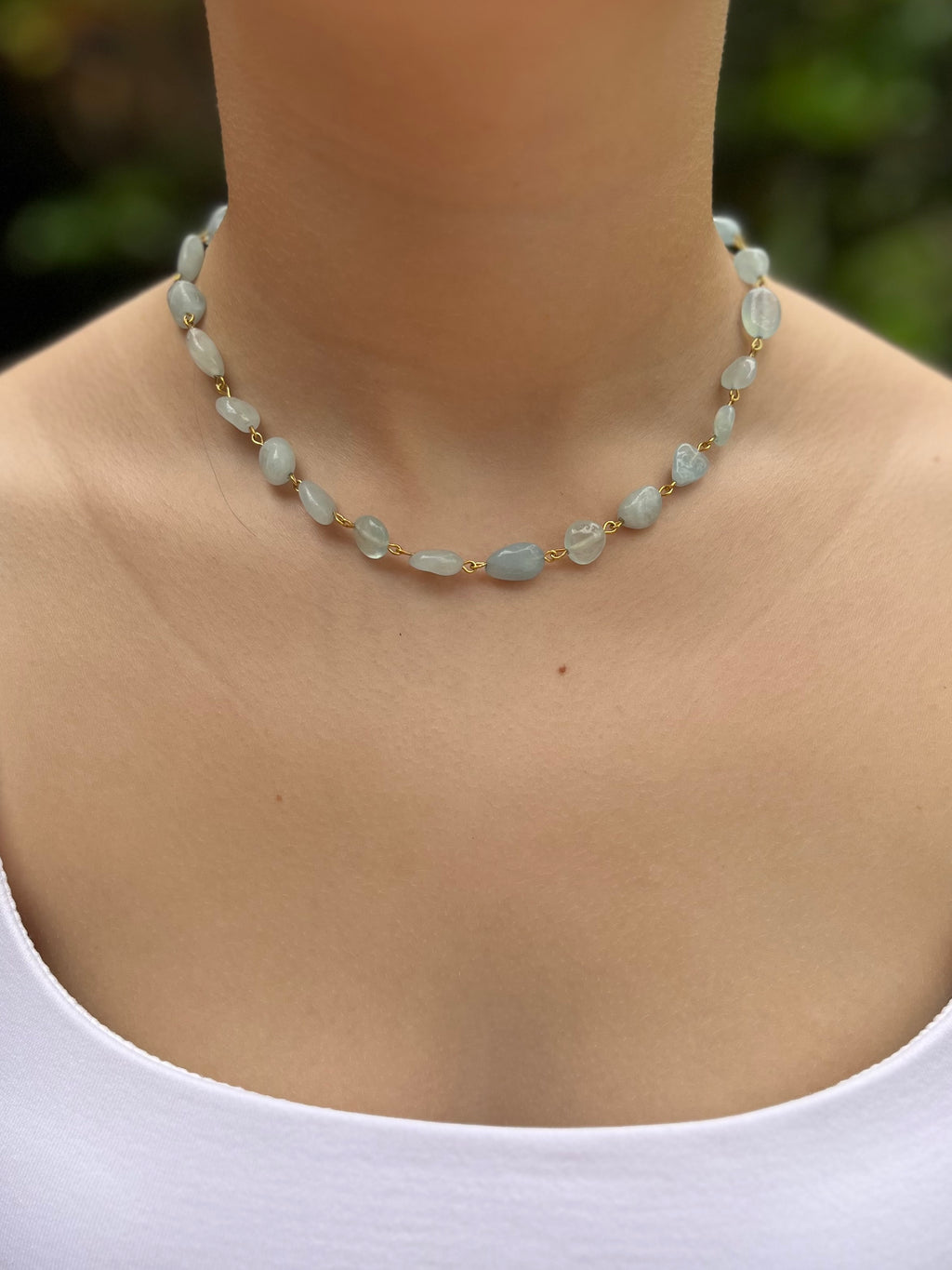 Aquamarine 3-in-1 Necklace – Convertible Design