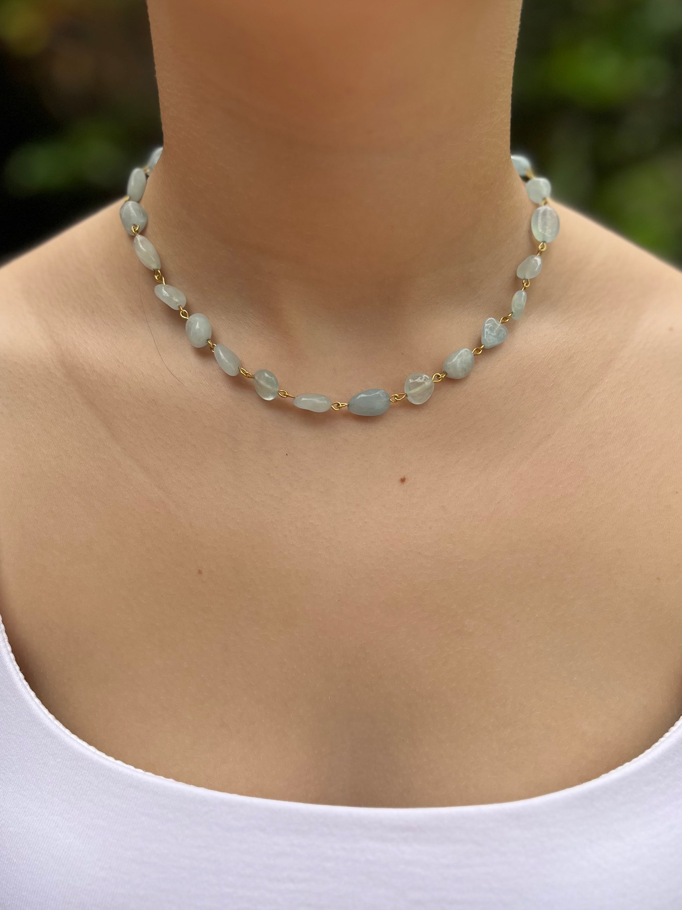 Aquamarine 3-in-1 Necklace – Convertible Design