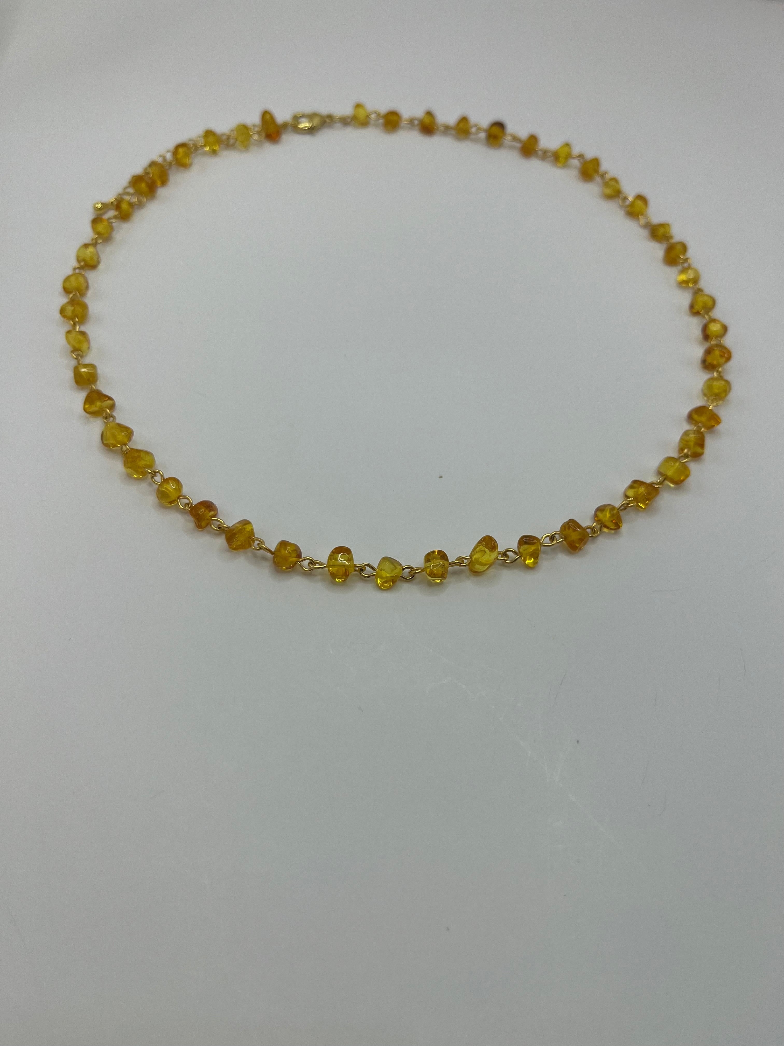 Natural Amber 3-in-1 Necklace – Convertible Design