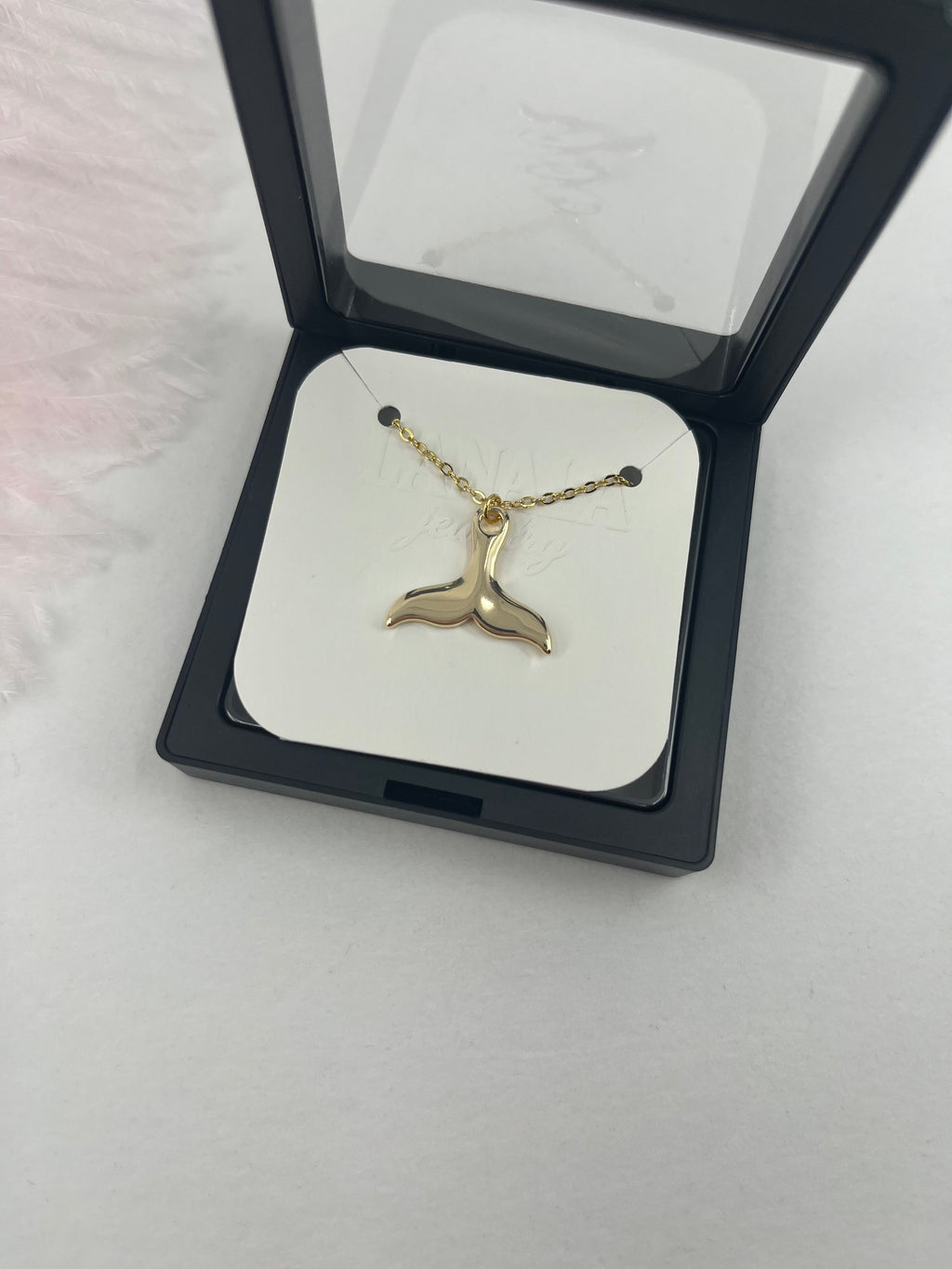 Mermaid tail Choker Necklace, Real 18K Gold Plated