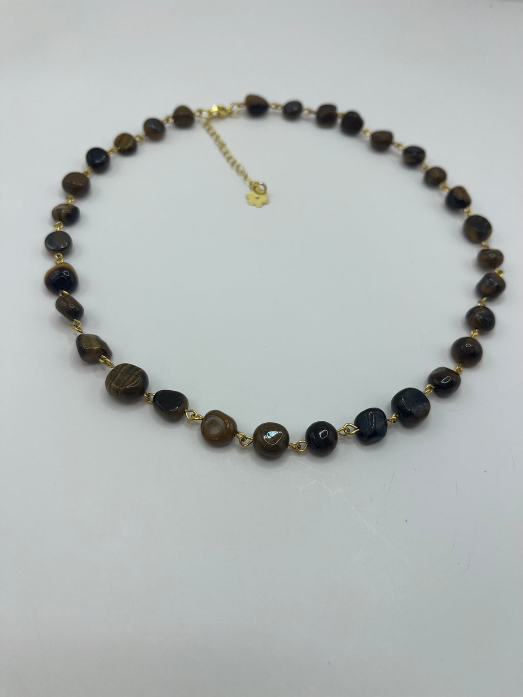 Natural Tiger Eye 3-in-1 Necklace – Transformable Design