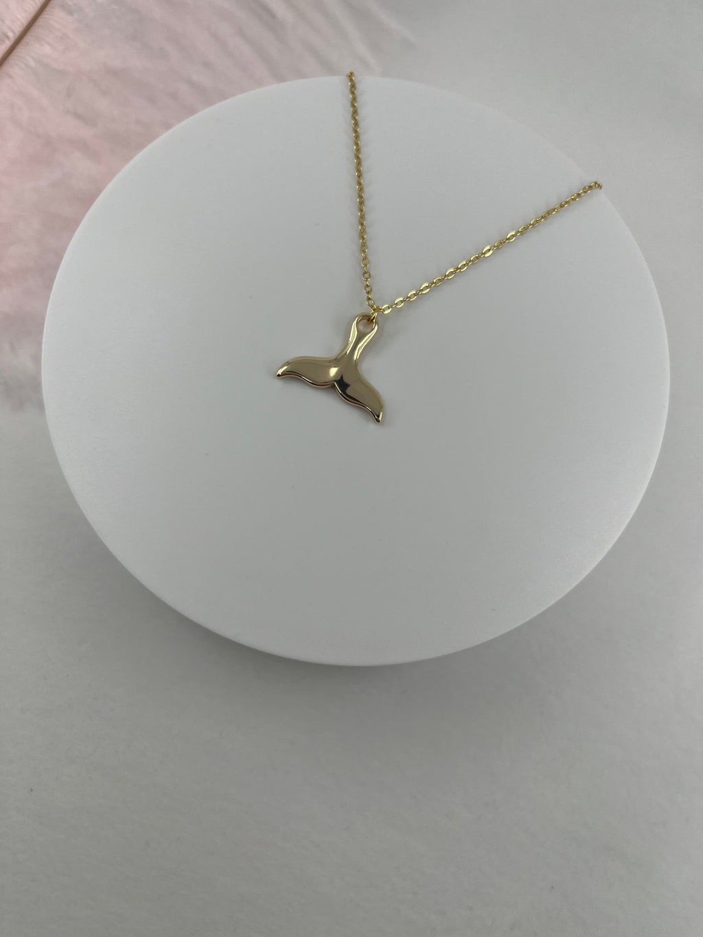 Mermaid tail Choker Necklace, Real 18K Gold Plated