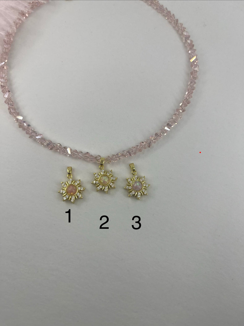 Sun Crystal Choker Necklace – 18K Gold Plated