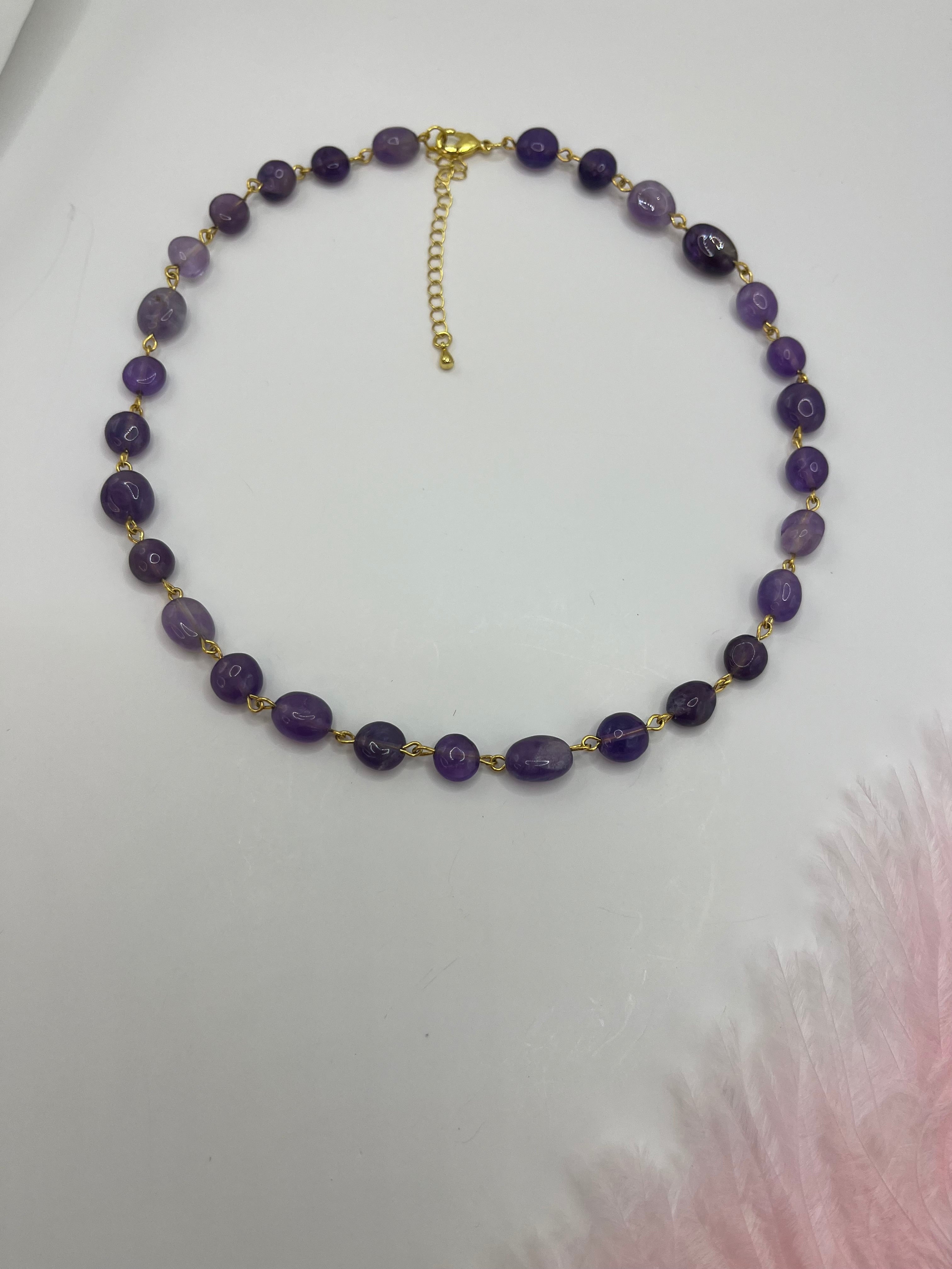 Amethyst 3-in-1 Necklace – Convertible Design