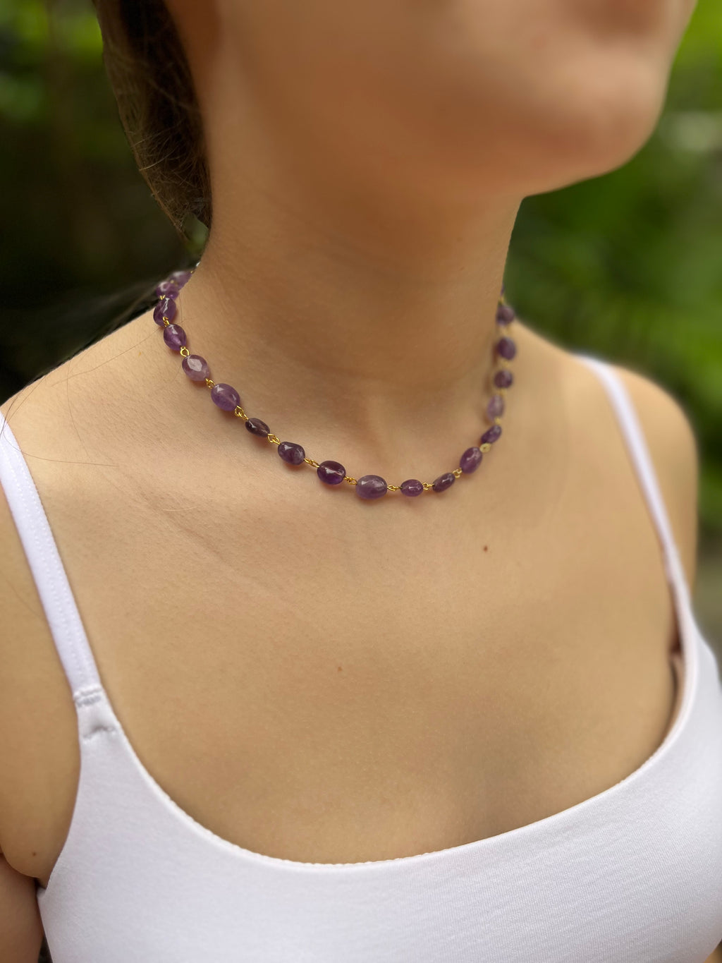 Amethyst 3-in-1 Necklace – Convertible Design