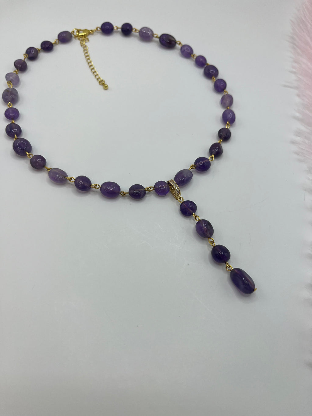 Amethyst 3-in-1 Necklace – Convertible Design