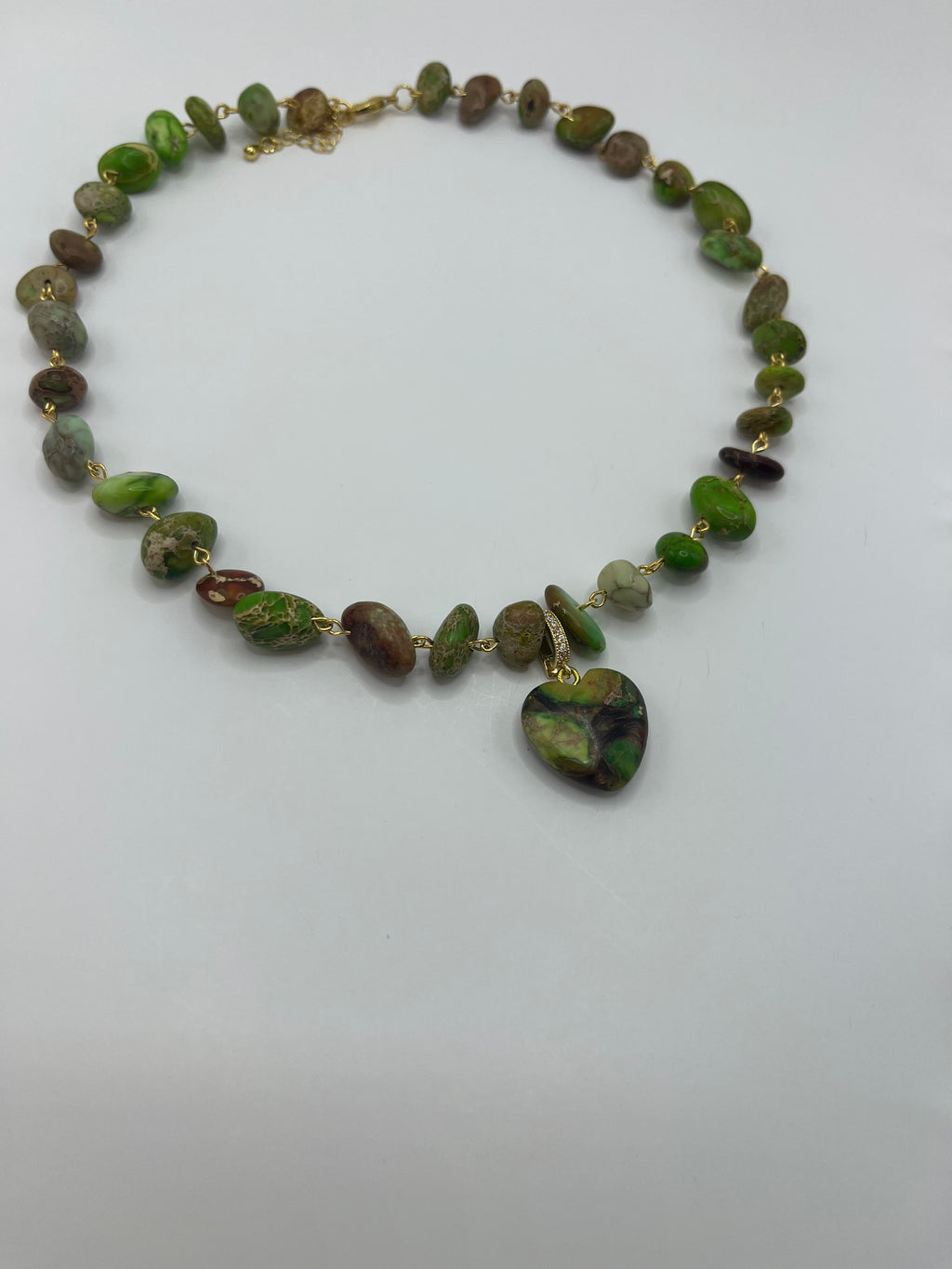 Natural Imperial Jasper 3-in-1 Necklace – Transformable Design