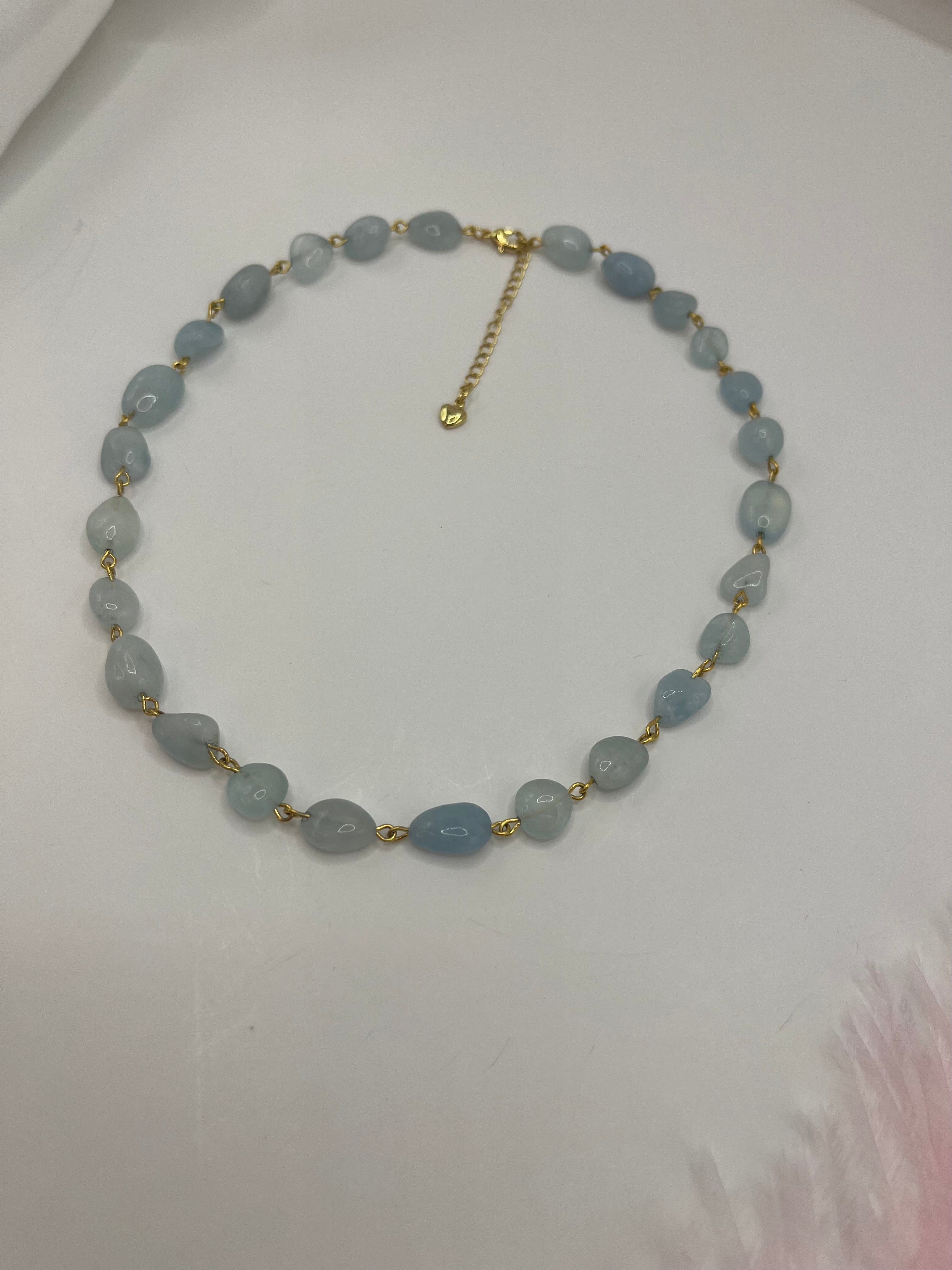 Aquamarine 3-in-1 Necklace – Convertible Design