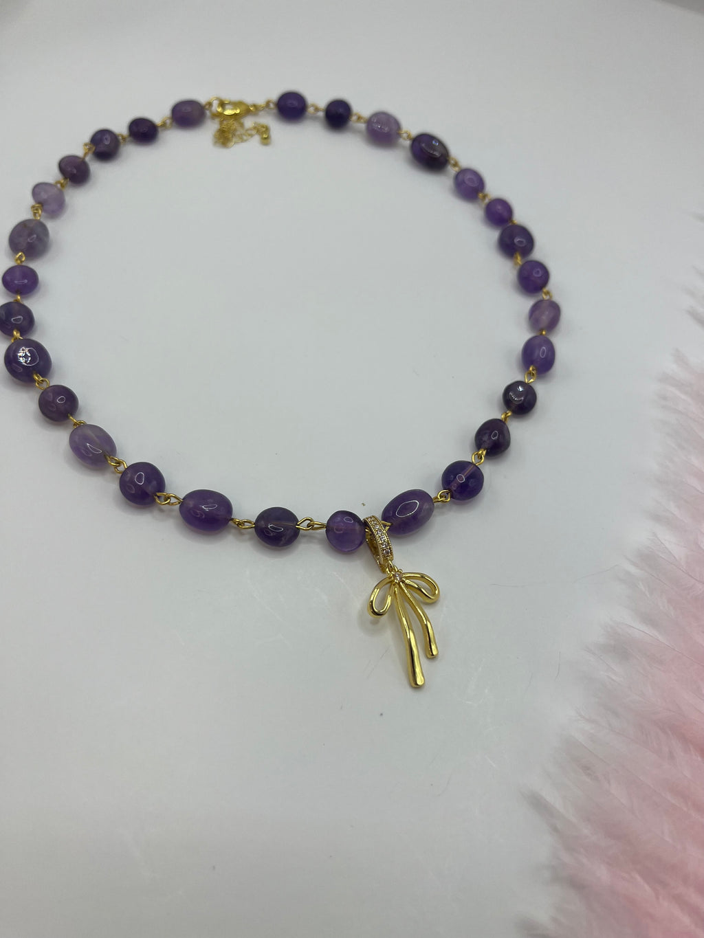 Amethyst 3-in-1 Necklace – Convertible Design