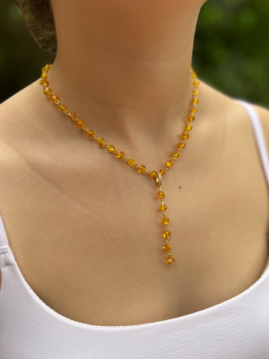 Natural Amber 3-in-1 Necklace – Convertible Design