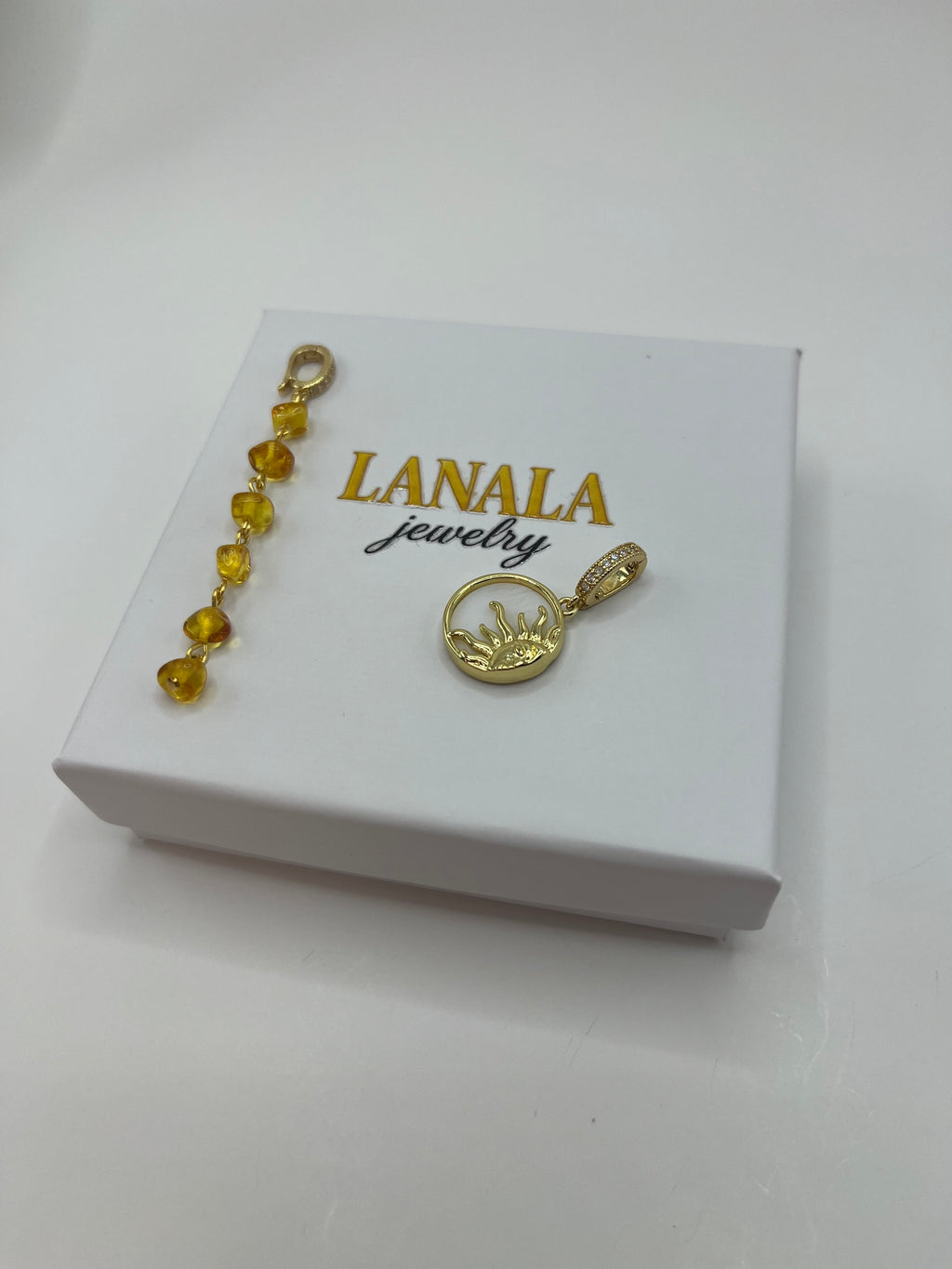 Natural Amber 3-in-1 Necklace – Convertible Design