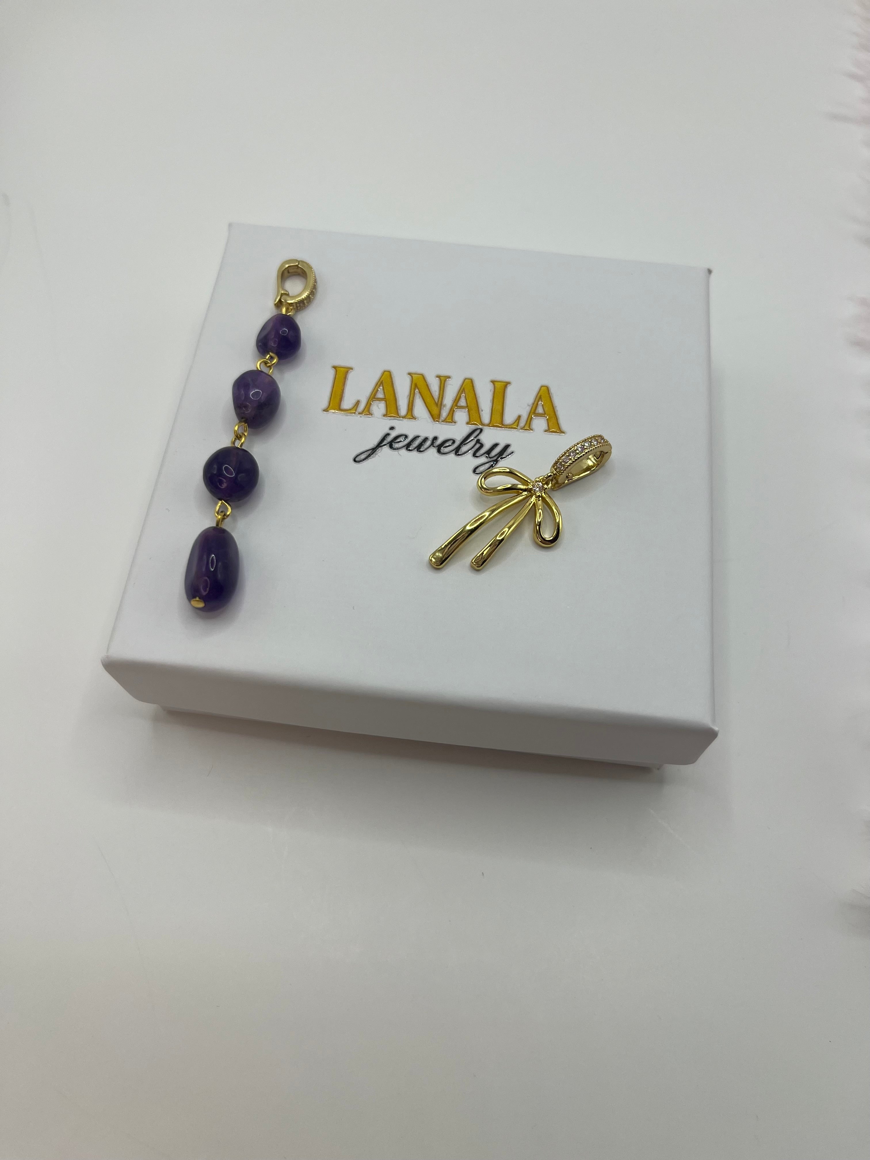 Amethyst 3-in-1 Necklace – Convertible Design