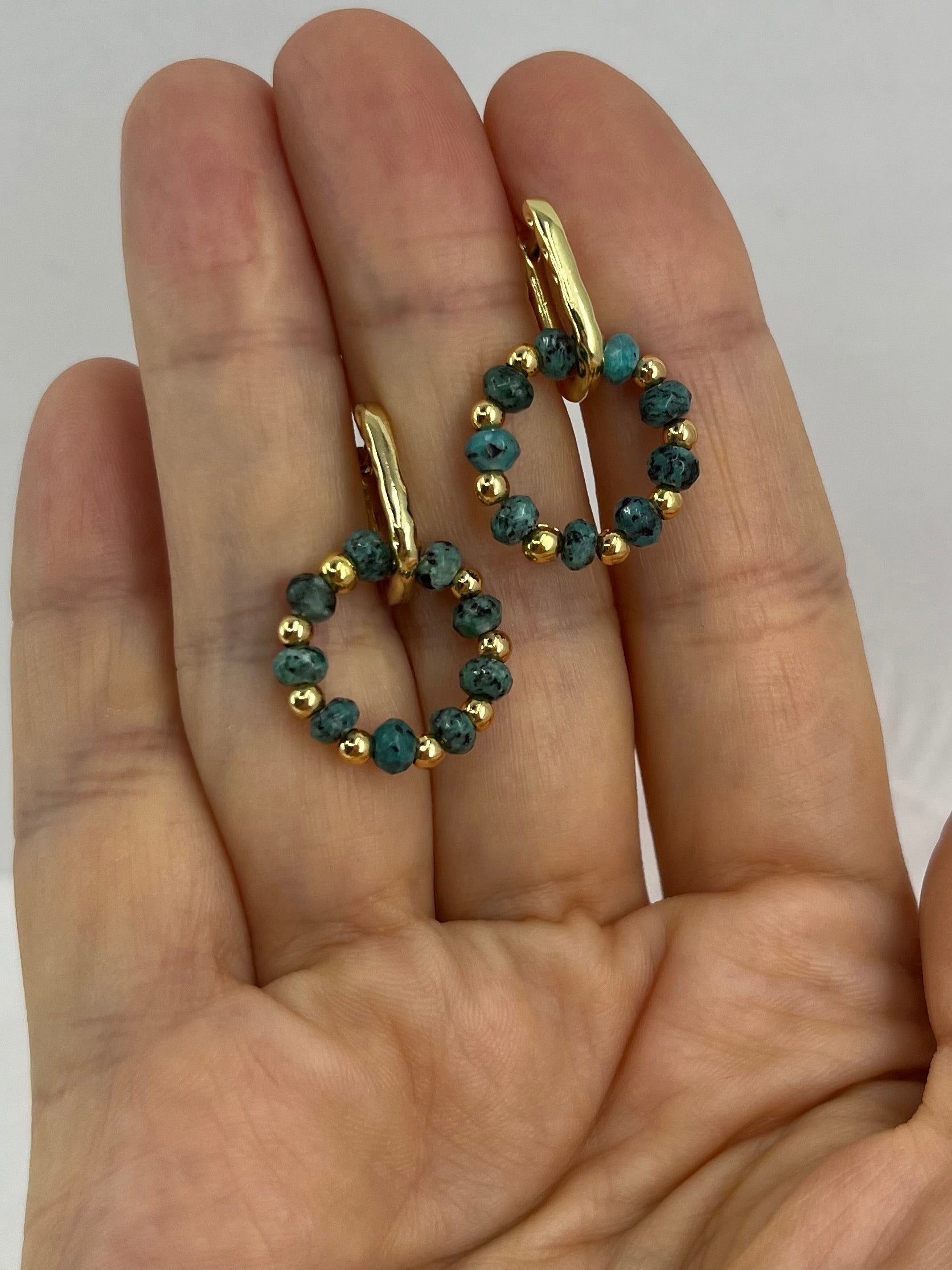 Natural Malaysia Jade Earrings