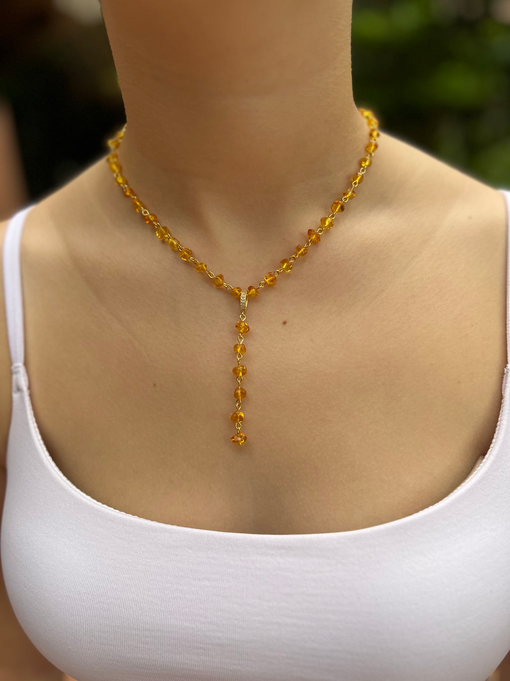 Natural Amber 3-in-1 Necklace – Convertible Design