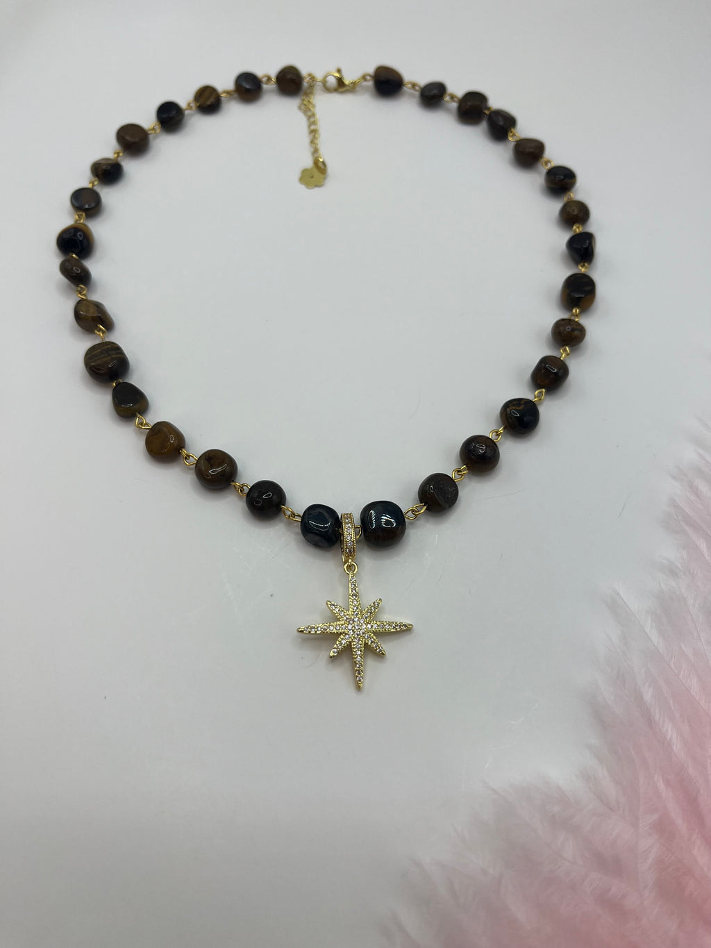 Natural Tiger Eye 3-in-1 Necklace – Transformable Design