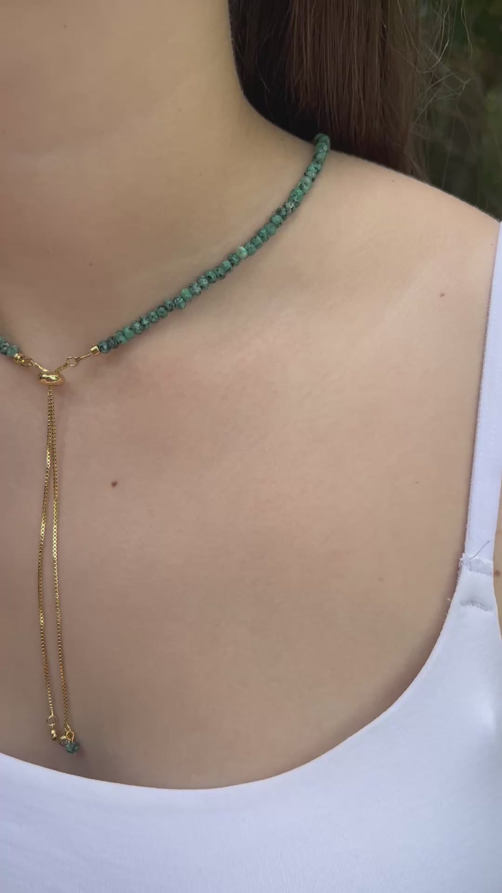 Natural Malaysia Jade Y-Necklace & Earrings Set